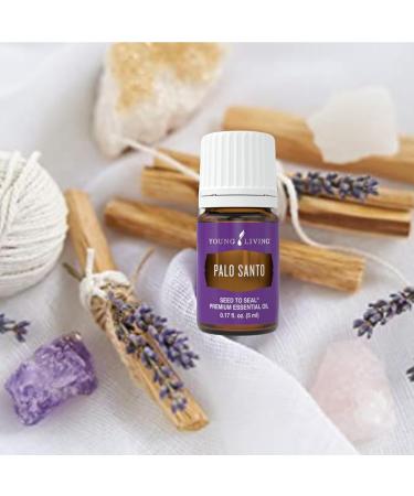 Young Living Palo Santo Essential Oil 5ml - Pure Natural Aromatherapy for Meditation & Inspiration - Ideal for Diffuser - Premium-Grade - Buy Online on GoSupps.com