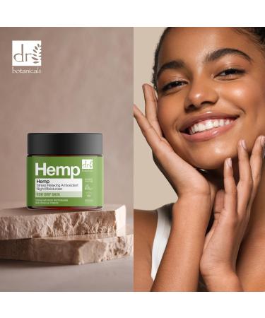 Dr Botanicals - Hemp Antioxidant & Anti-Stress Moisturizing Night Cream - 60ml - Buy Online on GoSupps.com