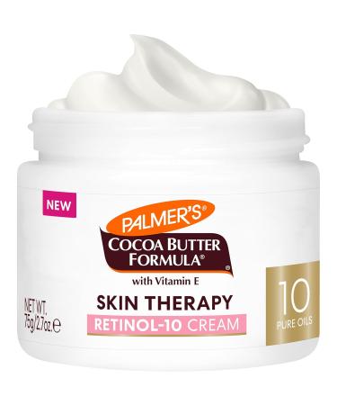 Palmer's Cocoa Butter Formula Face Cream Skin Therapy Retinol-10 Moisturizer 2.7 Oz Vitamin E & Hyaluronic Acid Helps Reduce Fine Lines & Uneven Skin Tone 48Hr Moisture Dermatologist Approved - Buy Online on GoSupps.com