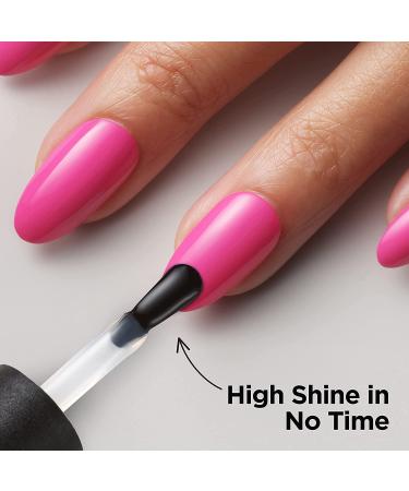 CND Top Coat Longwear Nail Polish - Gel-like Shine, Chip Resistant, High Gloss 0.5 Fl Oz - Buy Online on GoSupps.com