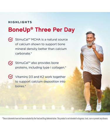 Jarrow Formulas Bone-Up 180 Capsules - Premium Bone Health Supplement - Buy Online on GoSupps.com