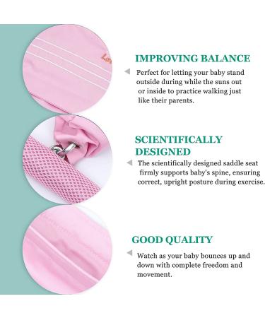 Kisangel Pink Baby Jumper Exerciser - Infants & Toddlers Doorway Swing - Buy Online on GoSupps.com