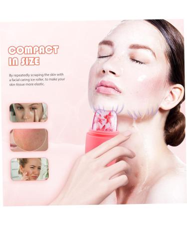 Healeved Ice Roller to Shrink Pores and Facial Tools Ice Roller for Face & Eye Puffiness Relief Ice Rollers Ice Globes Face Roller Facial Roller Face Ice Roller Ice Roller for Face and Eye 11.4x6.5cm Pink - Buy Online on GoSupps.com