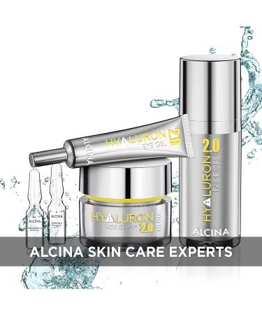 ALCINA Hyaluron 2.0 Eye Gel 15 ml - Decongestant Eye Gel with Hyaluronic Acid for Bright Hydrated Eyes - Shop Internationally - Buy Online on GoSupps.com