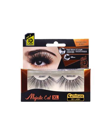 Ebin Newyork Majestic Cat Eye XL 3D Eyelashes Marvelous JC007