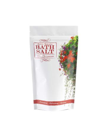 Bathing salt - rose geranium - 250g