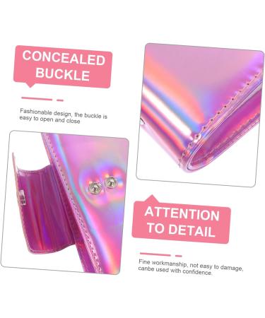 minkissy Nail Plate Pack Nail Stamp Plates Pouch Nail Art Pouch Nail Art Stamp Holder Nail Art Accessories Nail Plates Case Nail Art Plate Bags Nail Art Stamp Bag Shell Pu Printing 17x14cm Pink - Buy Online on GoSupps.com