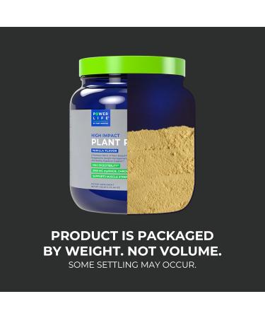 Buy POWERLIFE Tony Horton High Impact Plant Protein Powder - Vegan Keto Non-GMO No Sugar Added - 3000 MG HMB - Vanilla Flavor - Buy Online on GoSupps.com