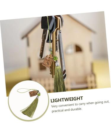HEMOTON 1pc Green Sandalwood Incense Box Tassel Keychain Diffuser Pendant Hollow-Out Pedant Blush Cell Phone - Buy Online on GoSupps.com