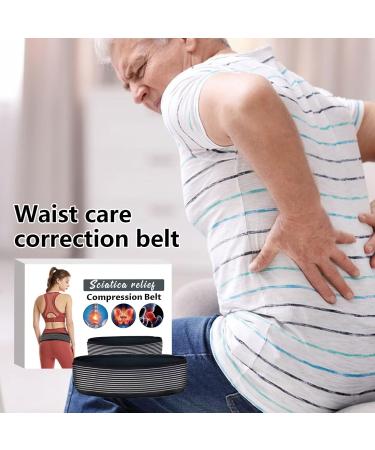 Olcana Waist Gymnastics | Breathable Back & Hip Support Bandage for Sleep Work & Daily Activities - Ideal for Waist & Back Maintenance - Buy Online on GoSupps.com
