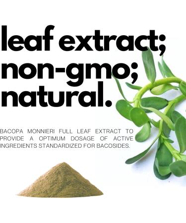 FOLIUS LABS Bacopa Monnieri Capsules 750mg Herbal Supplement with 40% Bacosides Bacopa Monnieri - Helps to Support Memory and Cognitive Ability 120 Capsules - Buy Online on GoSupps.com