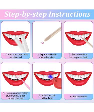 377-Piece Tooth Gem Kit | DIY Fashionable Tooth Jewelry Set with Artificial Crystal Decor for Reflective Teeth | Stylish Style - Buy Online on GoSupps.com