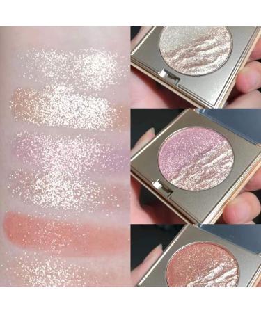New Double Pieced Small Crying Pack Water Light Highlighter Powder Eyeshadow Use Glitter Nudes (A One Size) 1 count (Pack of 1) A - Buy Online on GoSupps.com