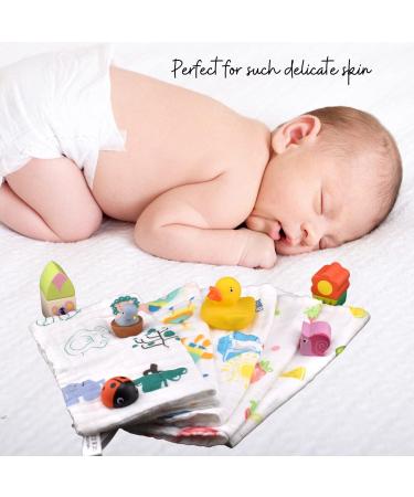 6-Layer Muslin Cloths for Baby - Super Soft and Absorbent Muslin Squares - Buy Online on GoSupps.com