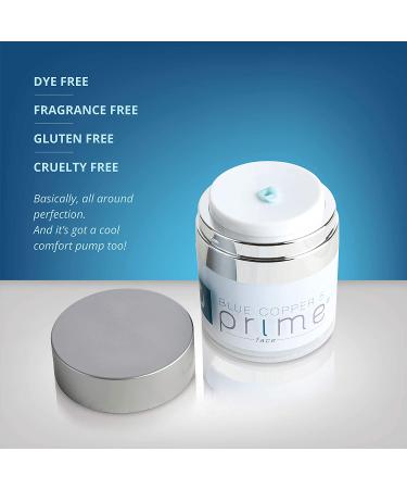 Osmotics Blue Copper 5 Prime Face Cream - Award-Winning Anti-Aging Solution for Men and Women - Targets Wrinkles, Firmness, Acne, Age Spots, and Uneven Skin Tone - Visible Results in Days - Made in USA - 1 Oz - Buy Online on GoSupps.com