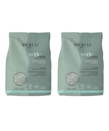 Beaut & Hygi ne ARGILETZ - Ultra-Ventilated Green Clay Powder 300G - Pack of 2