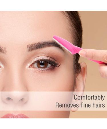 12 Pieces Eyebrow Razor Shaper Trimmers for Women and Men - Face Hair Removers in Pink, Yellow, Blue | [Brand Name] - Buy Online on GoSupps.com