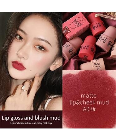 YUECI Lip Sludge - Waterproof Matte Liquid Lipstick | Durable Non-Stick Cup Lip Gloss #06 - Buy Online on GoSupps.com