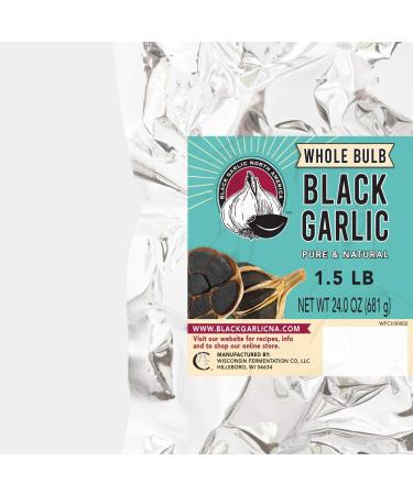 Premium Whole Black Garlic - 1.5 lbs | Rich in Flavor and Antioxidants - Buy Online on GoSupps.com