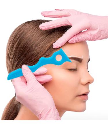 Eyelin r Stencils Ruler - Winged Eyelin r Stencil - Eyelin r Guide Tool | Silicone Stencils For Winged Eyelin r | Eyelin r Template Kit Reusable Lip lin Applicator For All Face Shapes Blue - Buy Online on GoSupps.com