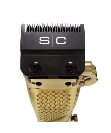 Shop StyleCraft Saber & Saber II Professional Cordless Hair Clipper - Full Metal Body High-Torque Brushless Motor - Brushed Gold - International Shipping Available - Buy Online on GoSupps.com