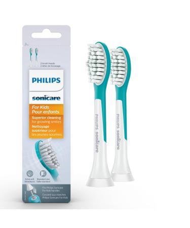 Philips Sonicare For Kids Replacement Brush Heads 2 Pack HX6042/94 Regular