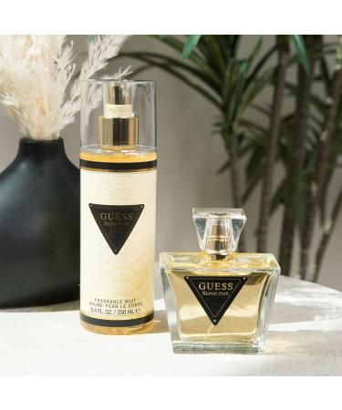 GUESS Seductive Women/Femme Eau de Toilette 4 Piece Gift Set - Perfume Spray 2.5 Fl. Oz. Travel Spray 0.5 Fl. Oz. Body Lotion 3.4 Fl. Oz. & Pouch 1.6 Fl Oz (Pack of 4) - Buy Online on GoSupps.com