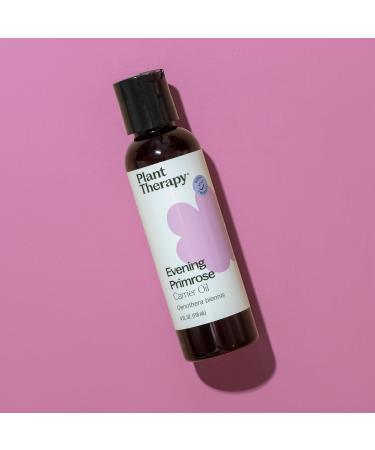 Plant Therapy Evening Primrose Carrier Oil 4 oz Base Oil for Aromatherapy Essential Oil or Massage use 4 Fl Oz (Pack of 1) - Buy Online on GoSupps.com