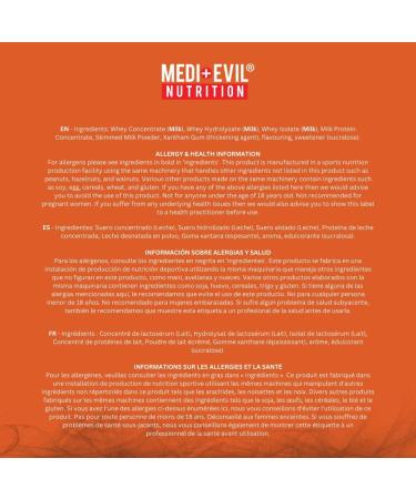 Medi-Evil Nutrition Whey Dynamic Protein Powder Muscle Development Salted Caramel Flavour 600g 20 Servings Salted Caramel 20 Servings (Pack of 1) - Buy Online on GoSupps.com