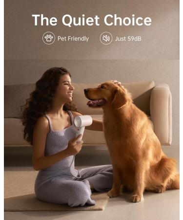 Laifen Hair Dryer with Diffuser for Curly Hair Blow Dryer with 110 000 RPM High-Speed Drying Brushless Motor 200M Ionic Hair Dryer for Travel & Home with Low Noise Thermo Control 2024 Upgraded (White) Matte White - Buy Online on GoSupps.com