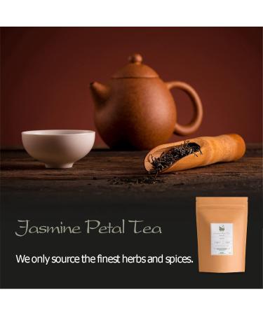 Organic Jasmine Tea with Buds - 75g | Authentic Jinghua Zhejiang Green Tea | Premium Jasmine Blossoms for a Refreshing Experience - Buy Online on GoSupps.com