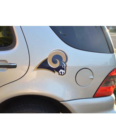 Fremont NFL Fan Shop 12 Vinyl Team Logo Magnet - Los Angeles Rams Colors | International Shipping Available - Buy Online on GoSupps.com