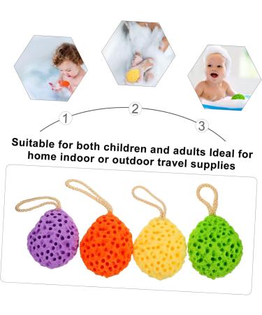 FOMIYES 8 Pcs Bath Balls & Loofahs - Soft Polyurethane Body Sponges for Shower & Spa | International Shipping Available - Buy Online on GoSupps.com