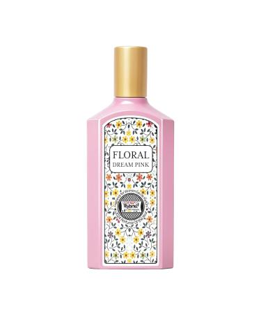 Hybrid & Company Women Floral Dream Pink Eau De Parfum Natural Spray Vaporisateur 3.4 Fl Oz FLORAL DREAM PINK 3.4 Fl Oz (Pack of 1) - Buy Online on GoSupps.com