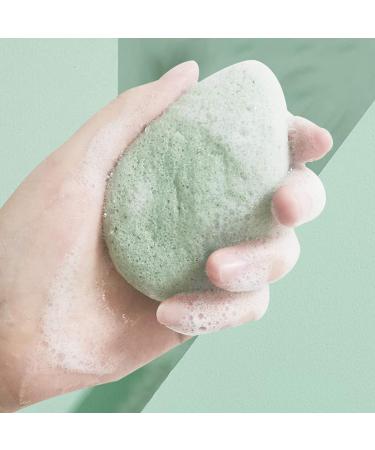 6 Pack Natural Konjac Facial Sponges - Top 6 Colors for Gentle Face Cleansing and Exfoliation - Buy Online on GoSupps.com