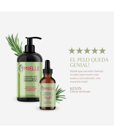 Mielle Rosemary Mint Strengthening Shampoo & Scalp Oil Gift Set - Best Deal for Stronger Hair & Scalp Care - International Shipping Available - Buy Online on GoSupps.com