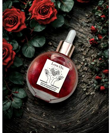 Beauty and the Moon Love Oil | Body Face Safe | Essential Oils Perfume | Heart Chakra | Love Magick | Ritual Anointing Oil | Love Spell | Witchcraft Tools - Buy Online on GoSupps.com
