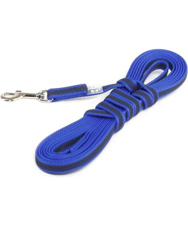 Buy IDC Color & Gray Rubberized Leash 14mm x 5m - Durable Blue-Grey Design for Dogs | International Shipping Available - Buy Online on GoSupps.com