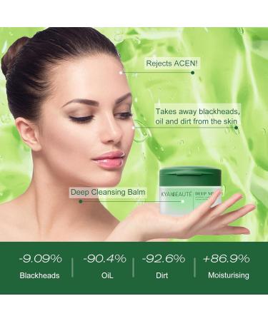 Cleansing Balm Makeup Remover | Natural Aloe Vera Deep Cleansing Balm for Sensitive Skin | Hydrating Face & Eye Makeup Melting Cream (2.65 Oz) - International Shipping Available - Buy Online on GoSupps.com