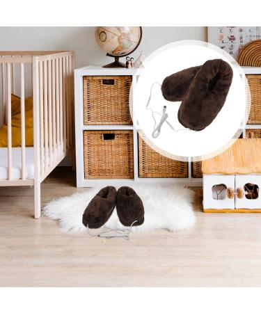 Partykindom Heated USB House Shoes for Men & Women - Soft Comfortable Foot Warmers for Winter - Buy Online on GoSupps.com