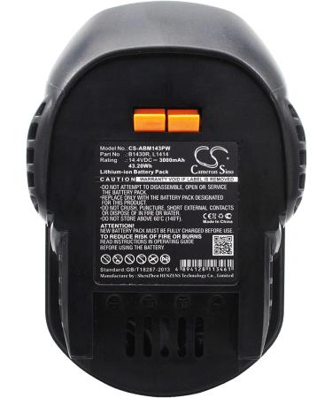 3000mAh Replacement Battery for AEG Models 4932352657 4935413106 4935416790 | Compatible with B14.4 BDSE 14 T Super & More - Buy Online on GoSupps.com