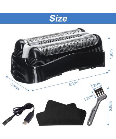 Braun Series 3 21B Replacement Shaving Head - Compatible with Braun S3 Electric Razors | High-Quality Shaver Parts - Buy Online on GoSupps.com