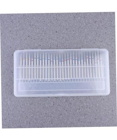 Housoutil 1 Box Nail Grinding Head Polisher Cylinder Drills Abacus Decor Manicure Head Drill Bits Lemon Cocktail Straws Diamond Drill Bit Care Tool - Buy Online on GoSupps.com