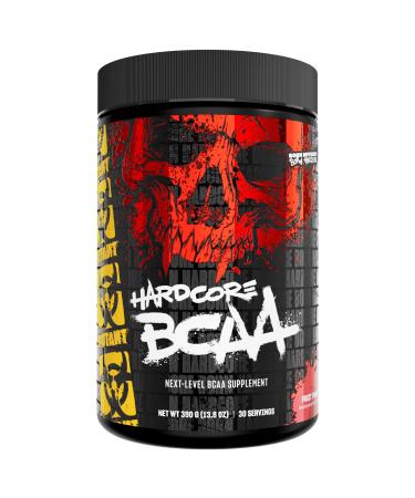 Mutant Hardcore BCAA - Pre Intra or Post Workout BCAA Next Level branched-Chain Amino Acids Supplement Hydration + Recovery - 30 Serving - Fruit Punch Fruit Punch 13.8 Ounce (Pack of 1)