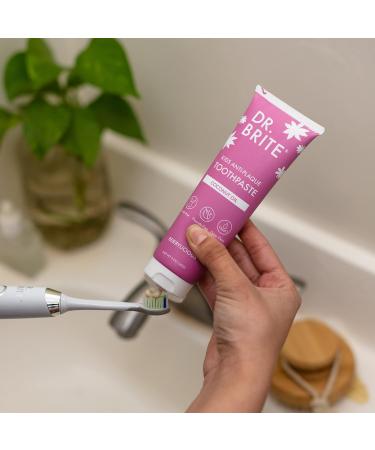 Dr. Brite Natural Kids Antiplaque Toothpaste - Fluoride & Sulfate Free (3-Pack) - Berrylicious Flavor - Buy Online on GoSupps.com