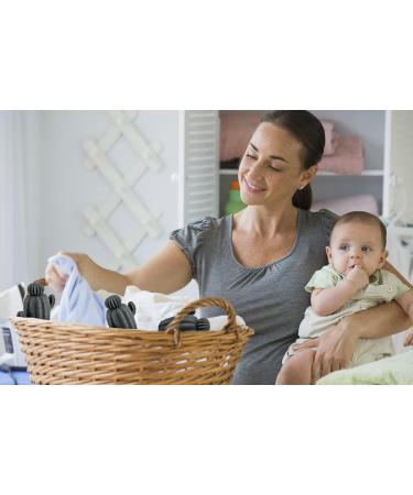 Sunseeke Silicone Dryer Balls Natural Fabric Softener Reusable Reduces Clothing Wrinkles and Saves Drying Time -Blue XL 4-Pack (Gray) - Buy Online on GoSupps.com