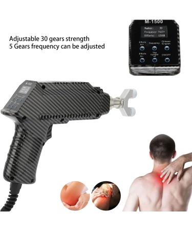 Premium Chiropractic Tool | Adjustable Electrical Spine Massage Device with 30 Strength Settings | Chiropractor Adjustment & Muscle Relaxation Gun - Buy Online on GoSupps.com