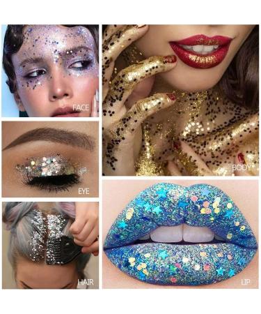  GL-Turelifes GL-Turelifes Glitter Gel Stick for Face and Body Face and Body Makeup Sparkling Glitter Glitter Gel Glitter Gel Wet Hair Singers - Buy Online on GoSupps.com