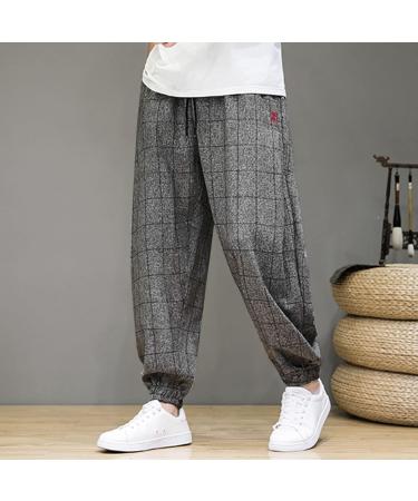 Shop Cewifo Mens Lightweight 3/4 Tight Shorts & Casual Joggers Breathable Elastic Waist & Wide Leg - Perfect for Beach & Yoga - Available in Red Black & Gray XXL - Buy Online on GoSupps.com