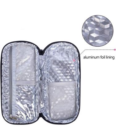 Luxja Insulin Cooler Bag - Portable Diabetic Insulin Bag for Pen & Accessories - Black Version 3 - Buy Online on GoSupps.com